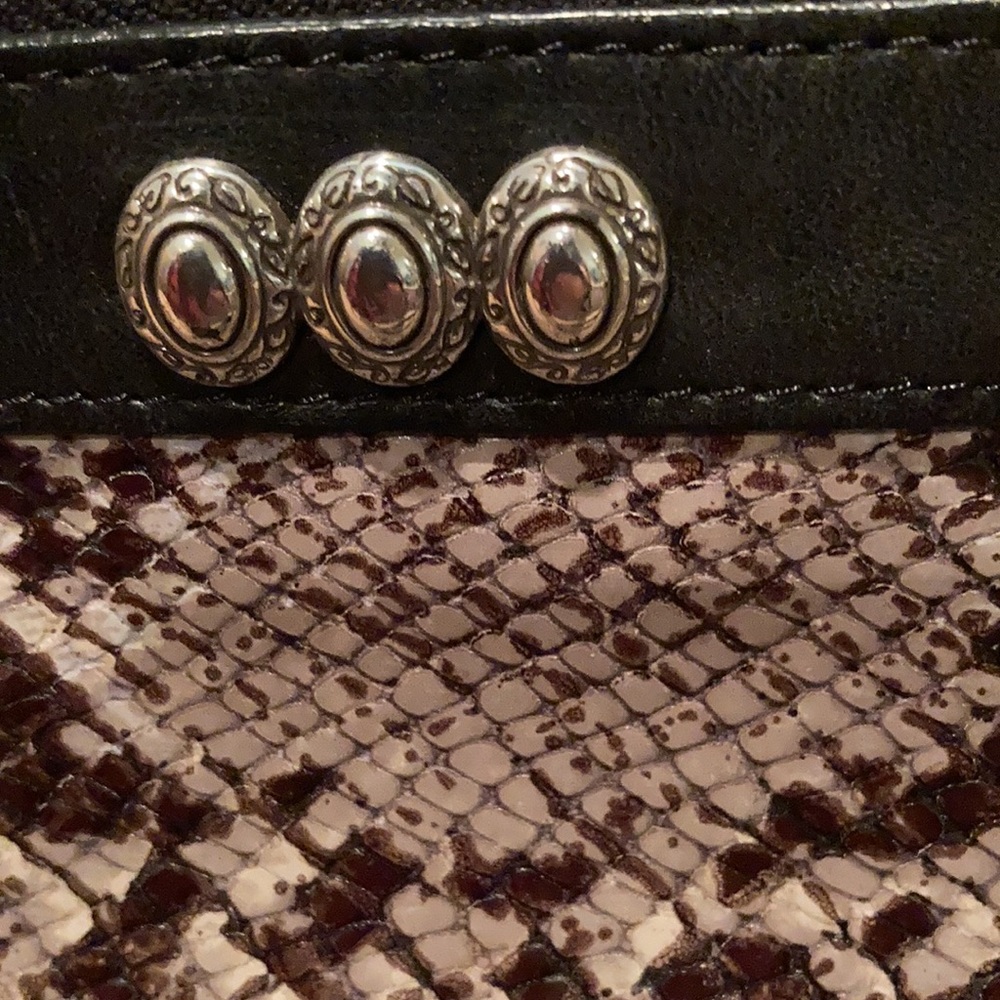 Brighton One World Python Crossbody Bag - image 3